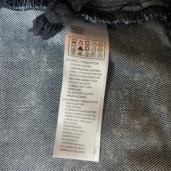 Rare Forever 21 Southwestern Aztec Denim Jacket | Vintage Wash, Oversized Medium - Picture 5 of 10